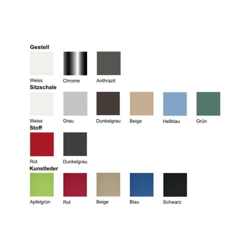 Besucherstuhl, Kufengestell