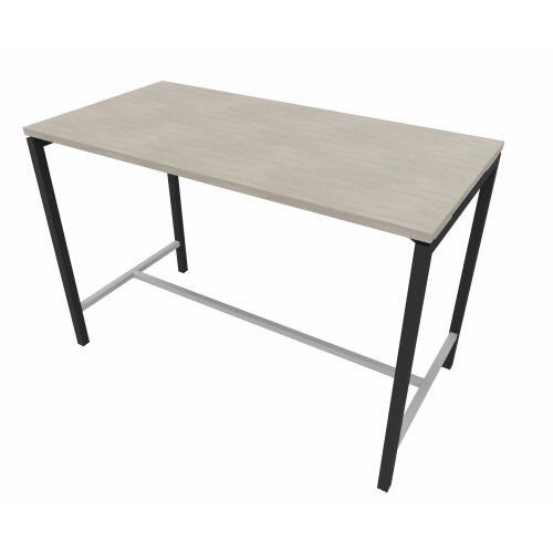 Besprechungstisch auf Stehhöhe,  Gestell:Anthrazit DekorBeton Breite 160 cm