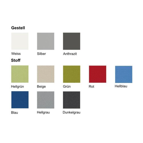 Tischtrennwand mit 3D Akkustikschaum Höhe 39 cm