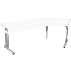 Schreibtisch Freiform 135° rechts...