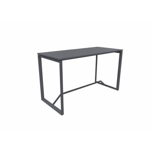 Stehtisch Design  Breite 180 cm Dekor Anthrazit Gestell Anthrazit