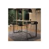 Stehtisch Design  Breite 160 cm Dekor Eiche Rustikal 3 Gestell Weiss