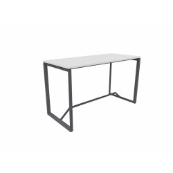 Stehtisch Design  Breite 160 cm Dekor Weiss Gestell...
