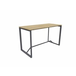 Stehtisch Design  Breite 160 cm Dekor Eiche Rustikal 3...