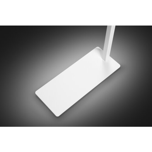 LED Arbeitsplatz Stehleuchte, Gestellfarbe Weiss