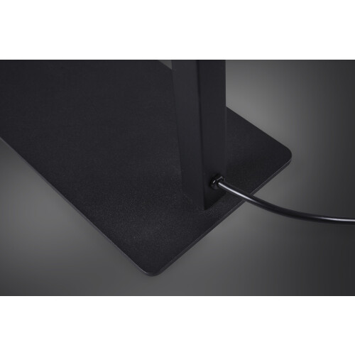 LED Arbeitsplatz Stehleuchte, Gestellfarbe Schwarz