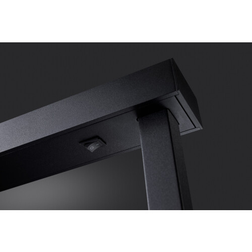 LED Arbeitsplatz Stehleuchte, Gestellfarbe Schwarz