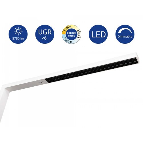 LED Standleuchte stufenlos dimmbar
