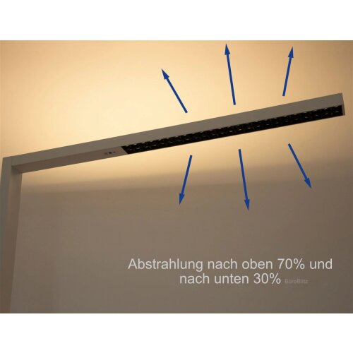 LED Standleuchte stufenlos dimmbar