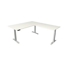 Elektrisch höhenverstellbarer Winkelschreibtisch...