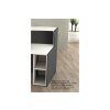 Empfangstheke L-Form 325cm breit, Dekor: Weiss