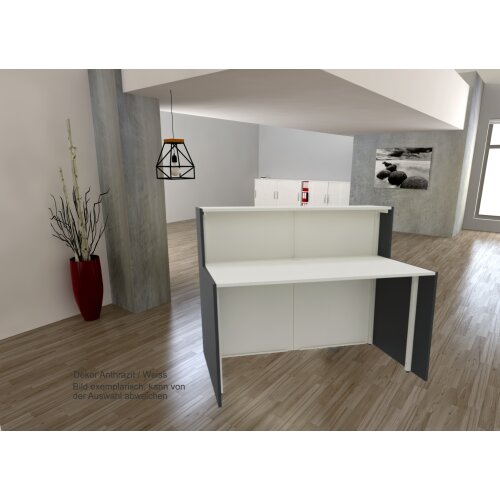 Empfangstheke kompakt 140 cm breit