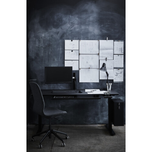 Monitor Halter Flex 1, mit Durchlassbefestigung