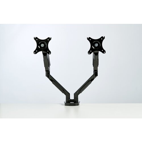 Monitorarm mit Gasdämpfer für 2 Monitore