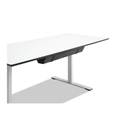 Filzkabelkanal  74 cm lang, Farbe: dunkelgrau