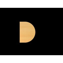 Anbautisch inkl. Stützfuß 60x80 cm Dekor Ahorn