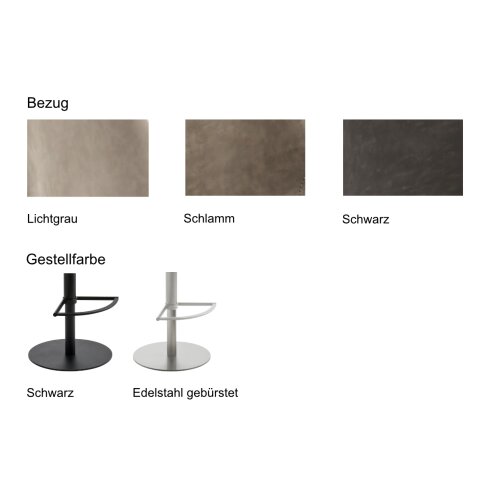 Bar- und Tresenhocker mit dekorativer Rautensteppung