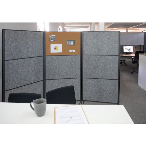 Akustikwand Flex mit Standfüßen