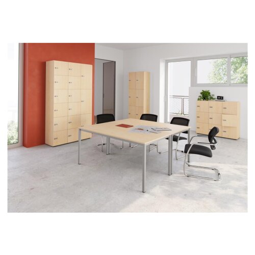 Schliessfachschrank 6 Fächer, 1 Abteil