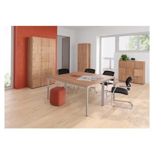 Schliessfachschrank 6 Fächer, 1 Abteil