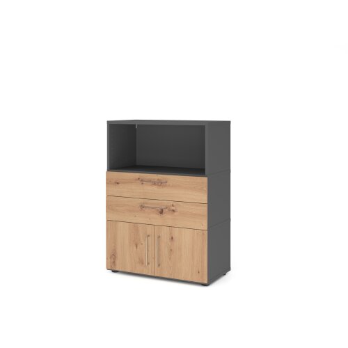 Kombi Aktenschrank Serie Klick, 3 OH