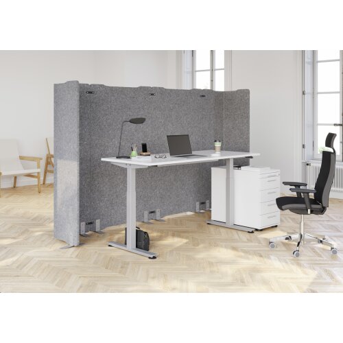 Akustik Stellwand Eck Erweiterung für B009-ASWG1810