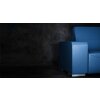 Loungesofa 3 Sitzer Serie SF1, Bezug Kunstleder Schwarz