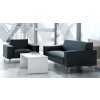Loungesessel Serie SF2, Bezug Stoff SO Blau