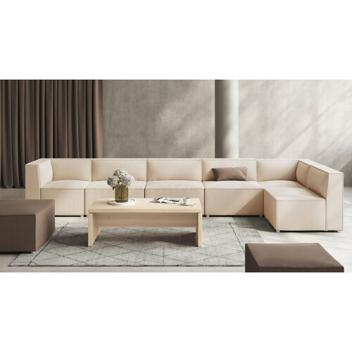 Gerades Modul Serie P Zentralelement, Bezug: Stoff SO Dunkelgrau