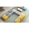 Gerades Modul Serie P Zentralelement, Bezug: Stoff TS Anthrazit
