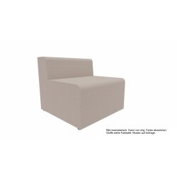 Gerades Modul Serie P Zentralelement, Bezug: Kunstleder...