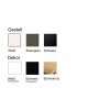 Barhocker Style Gestell Schwarz Sitz Schwarz Polypropylen