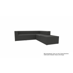 Loungemöbel Serie P Ecklounge einfarbig  Bezug Stoff...