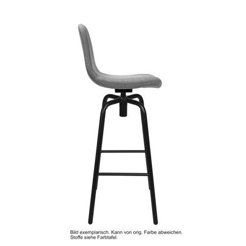Barhocker Highline Industry Style Bezug DK2 Antharzit