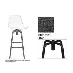 Barhocker Highline Industry Style Bezug DK2 Antharzit