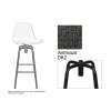 Barhocker Highline Industry Style Bezug DK2 Antharzit