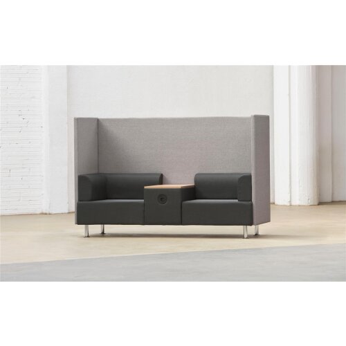 Expresslounge 2-Sitzer mit Ablage