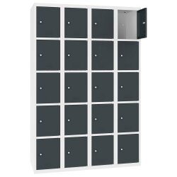 Stahl Schliessfachschrank Select 20 Fächer 300mm...