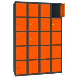 Stahl Schliessfachschrank Select 20 Fächer 300mm...
