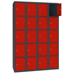 Stahl Schliessfachschrank Select 20 Fächer 300mm...