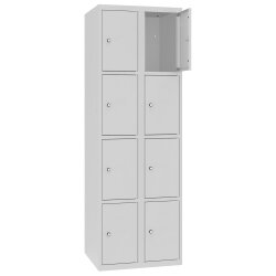 Stahl Schliessfachschrank Select 8 Fächer 300mm...