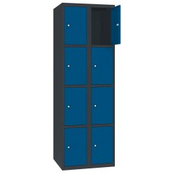 Stahl Schliessfachschrank Select 8 Fächer 300mm...