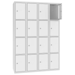 Stahl Schliessfachschrank Select 16 Fächer 300mm...