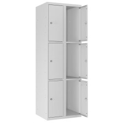 Stahl Schliessfachschrank Select 6 Fächer 300mm...