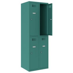 Schliessfachschrank Select 4 Fächer Abteilbreite...