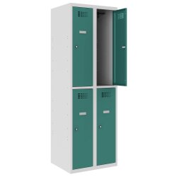 Schliessfachschrank Select 4 Fächer Abteilbreite...