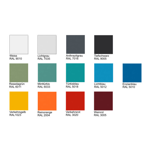 Schliessfachschrank Select 8 Fächer Abteilbreite 300mm Korpus Enzianblau RAL 5010 Türen Enzianblau RAL 5010 Zylinderschloss