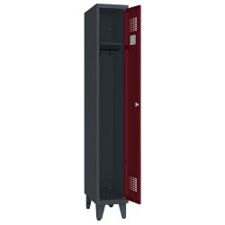 Spind Select auf Füssen 1 Abteil Abteilbreite 300mm...
