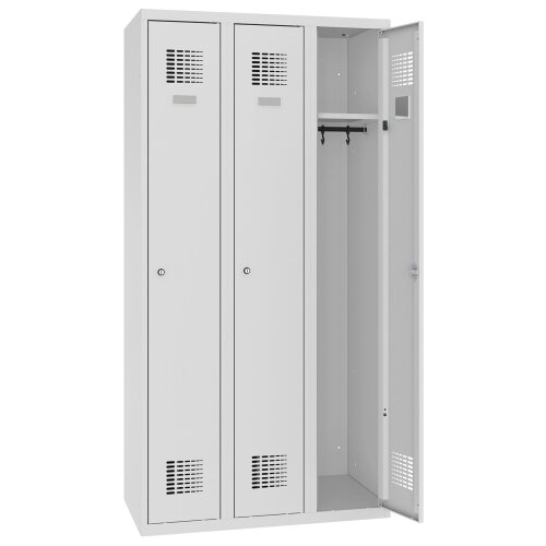 Spind Select 3 Abteile Abteilbreite 300mm