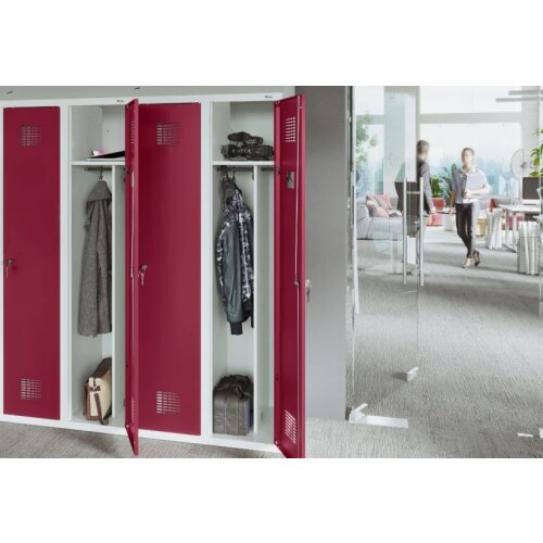 Spind Select 3 Abteile Abteilbreite 400mm